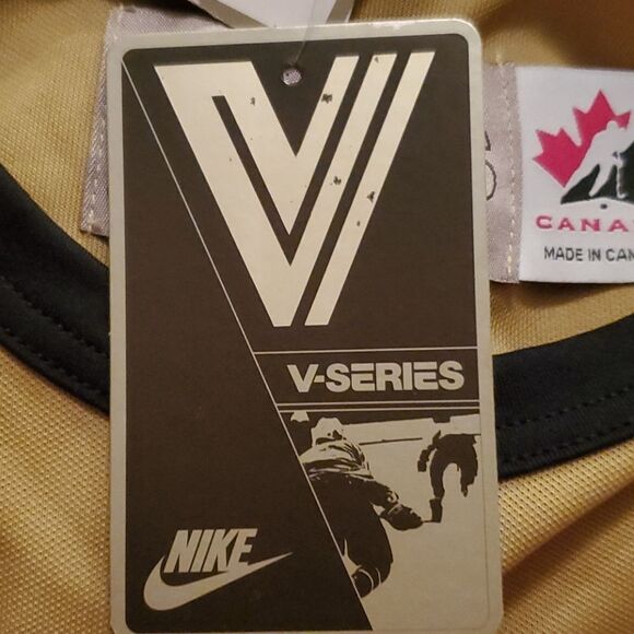 NWT Nike Canada Winnipeg Falcons Hockey Jersey 1st Olympics Champions - Picture 12 of 13